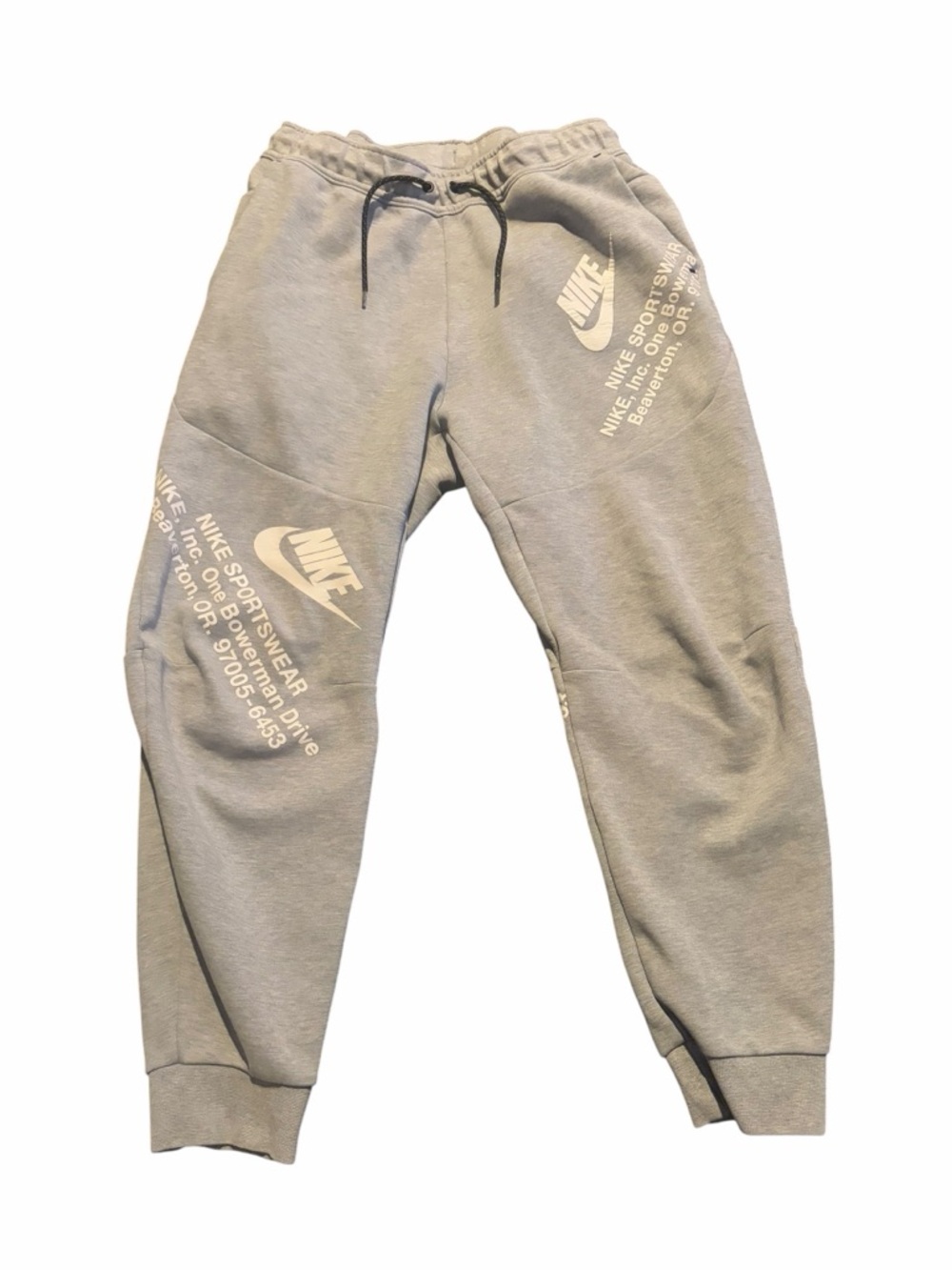 Nike tech fleece sportswear mens L grey joggers